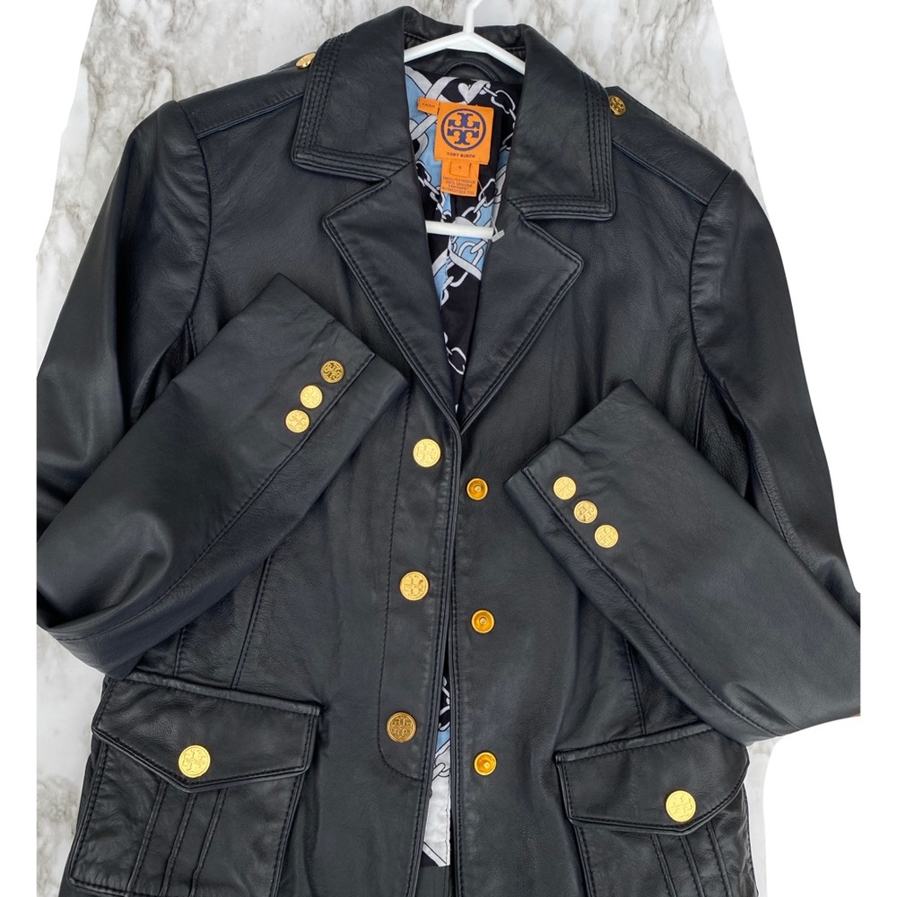 NEW TORY BURCH LEATHER JACKET